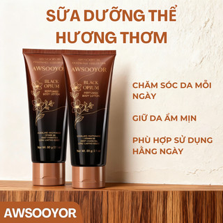 AWSOOYOR Sữa Dưỡng Thể Hương Thơm hương thơm lưu lại lâu, dưỡng ẩm lâu trôi, thích hợp cho cả nam & nữ trước khi đi ngủ