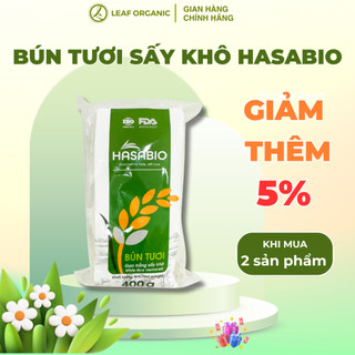 Bún tươi gạo trắng sấy khô HasaBio 400g