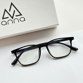 Gọng kính thời trang ANNA dáng vuông mắt nhỏ thời trang cá tính chất liệu nhựa dẻo OL 27088
