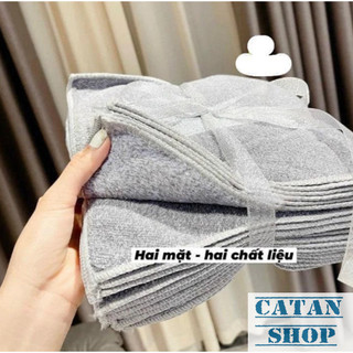 Khăn Bếp Vuông Xám 25cm Chất Liệu Than Tre Siêu Thấm Hút Làm Sạch Mọi Vết Bẩn Dễ Dàng Vệ Sinh