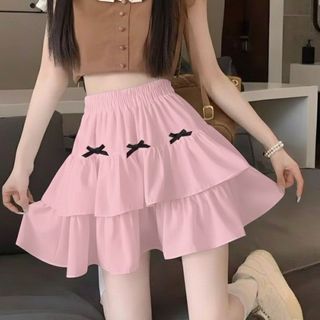 Chân váy voan nữ nhiều tầng bay nhẹ màu trắng đen hồng xanh dễ phối đồ VANISA CT512