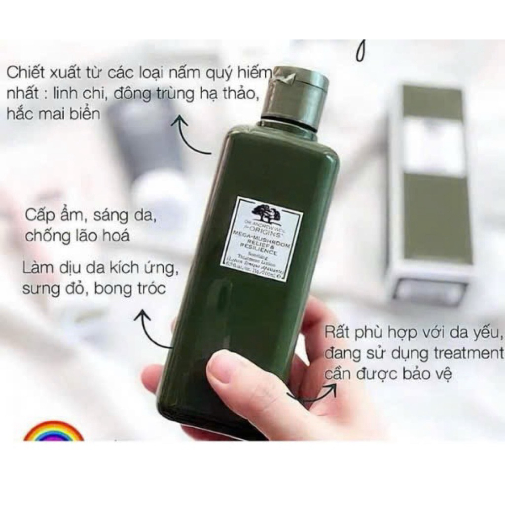 Nước hoa hồng Toner nấm 200ml ( Không Box )  date 04/2026