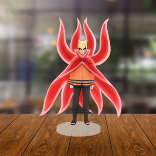 Mô Hình Acrylic Boruto, Quà Tặng Anime, Trang Trí Bàn