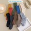 Tất vớ nam nữ chất cotton lót bông cổ vừa ấm áp giữ nhiệt, Tất nam nữ mùa đông ZANABRA T674