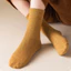 Tất vớ nam nữ chất cotton lót bông cổ vừa ấm áp giữ nhiệt, Tất nam nữ mùa đông ZANABRA T674