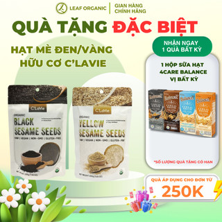 Hạt mè đen mè vàng, vừng đen, vừng vàng hữu cơ C'LaVie 200g