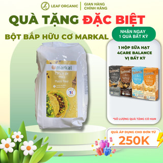 Bột bắp hữu cơ hạt mịn Markal 500g