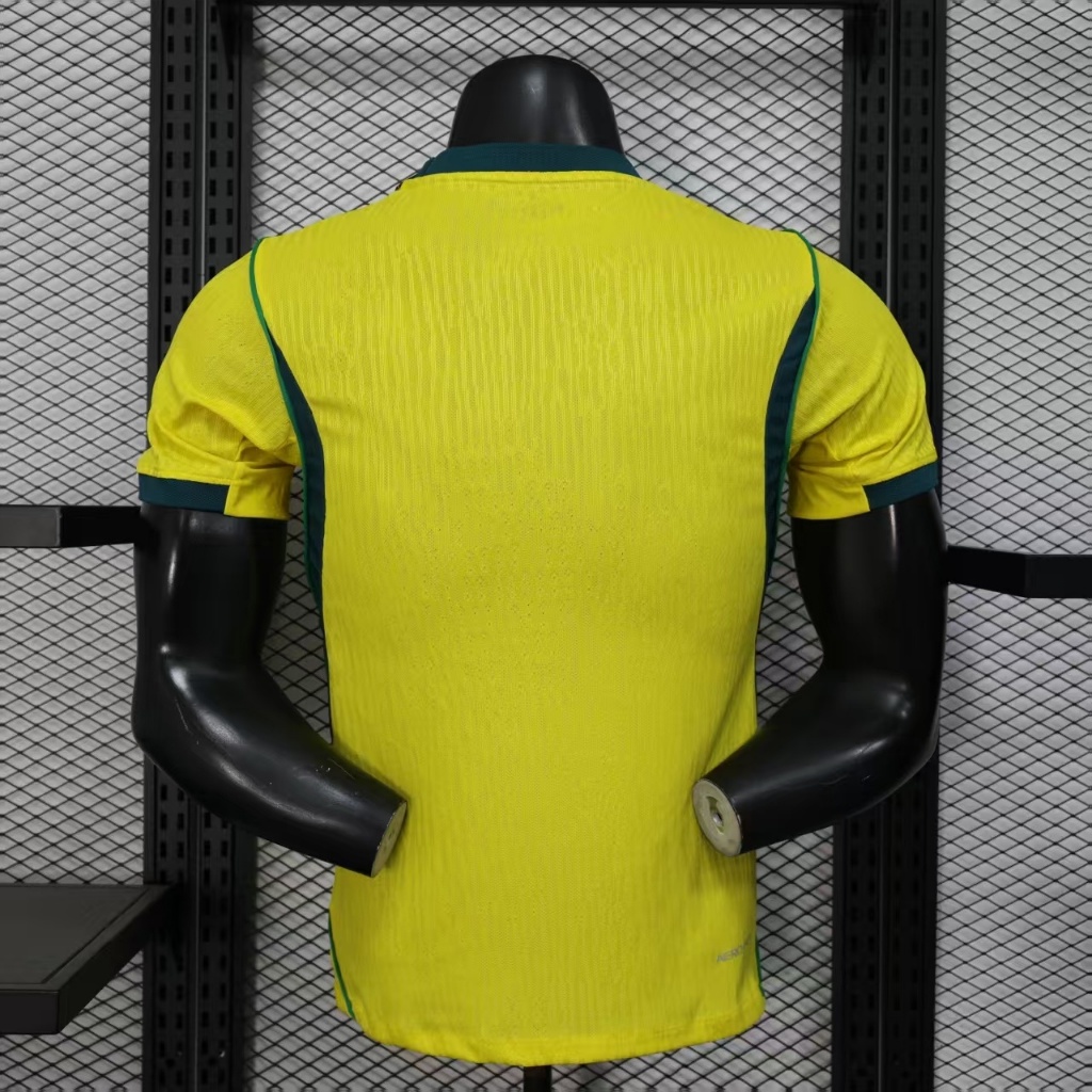 Áo Bóng Đá Player Đội Tuyển Brasil Sân Nhà [Chỉ Có Áo] Mùa 25/26 - Hàng Nhập Khẩu Thailand
