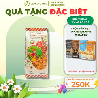 Mì nui đậu lăng ăn dặm hữu cơ cho bé Bio Junior 200g
