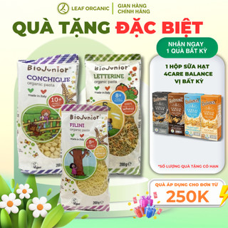 Mì ăn dặm hữu cơ cho bé dạng sợi Bio Junior 200g (Từ 8 tháng tuổi)