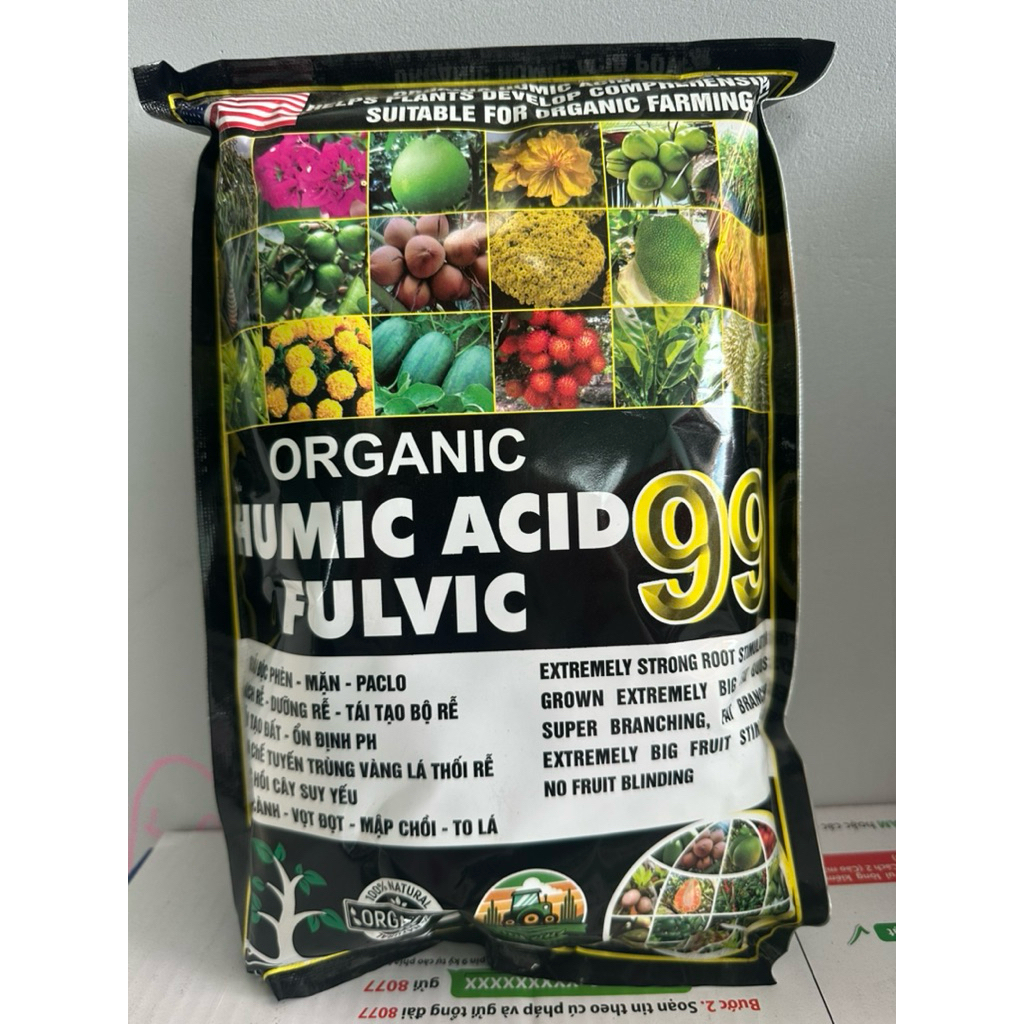 Humic USA (DẠNG Vảy) 1kg pha 1000 lít nước | Shopee Việt Nam