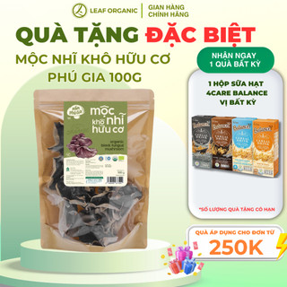 Nấm mộc nhĩ khô hữu cơ Phú Gia 100g