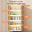STON Tủ Nhựa Gấp Gọn Đa Năng Tủ đựng đồ phòng khách Có Bánh Xe 360° - Chịu Lực Tốt Không Cần Lắp Đặt Đa Kích Thước