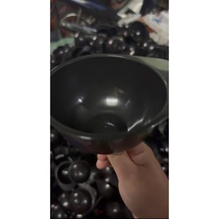 Bộ Phụ Kiện Nhuộm Tóc Gồm 1 Bát Màu Đen & 1 Lược 2 Đầu Dụng Cụ Nhuộm Tóc Tại Nhà Hoặc Salon Chuyên Dụng