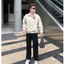 Bộ Nỉ Thu Đông Nai x Stus Bo Chun Zip Cổ Chất Nỉ Chân Cua 2Da Dày Dặn Mặc Lên Form Siêu Đẹp. Bộ Thu Đông Nam Siêu Ấm