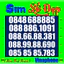 SIM SỐ ĐẸP Vina 09 Tứ Quý giữa, Tr1b,4a,6a,7a - Dễ Nhớ, SIM Trả trước, chưa đăng kí, chưa kích hoạt