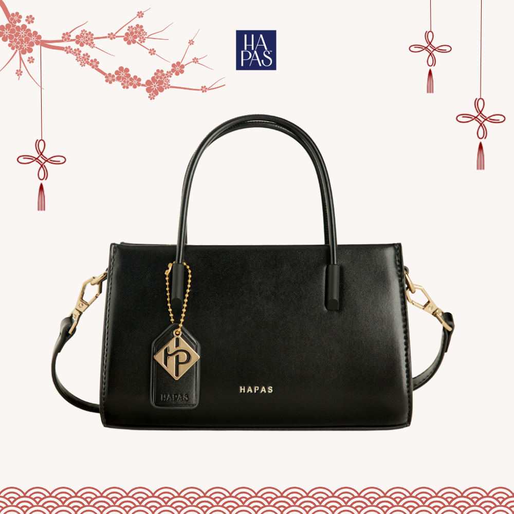 Túi Xách Nữ Quai Xách La Muse Phủ Màu Tag Vuông HAPAS