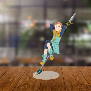 Mô Hình Acrylic Nanatsu no Taizai- Thất Hình Đại Tội, Quà Tặng Anime, Trang Trí Bàn