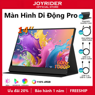 Màn Hình 14.1" Siêu Di Động + Nhẹ | IPS FullHD 60Hz | TYPE-C/HDMI Cắm-Chạy