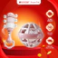 Set 2 Lục Lạc Cầm Tay Nimo Tạo Âm Thanh Vui Nhộn Cho Bé 0-2 Tuổi - Bibo Mart