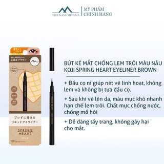 Bút kẻ mắt nước KOJI Spring Heart Liquid Eyeliner