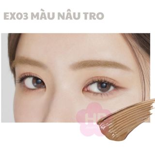 Mascara Lông Mày Chống Trôi Siêu Bền Kissme Heavy Rotation Coloring Eyebrow EX03 - 8g