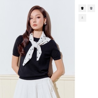 [New12] Áo The Drape Detail Knit Len Dệt Kim Mềm Mại Thoáng Mát Nữ Tính, WSB156  SOME HOW STORE