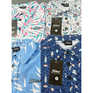 Áo Golf  icon xanh đậm Nam Cao Cấp | Thoáng Khí – Chuẩn Form Golfer – Thời Trang Sân Golf