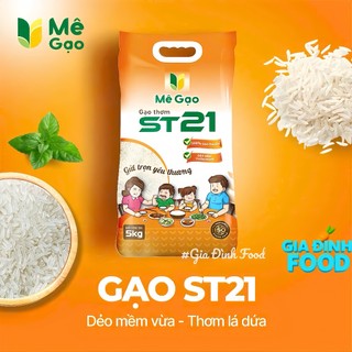 GẠO ST25/ST21 Thuần 100% Túi 5kg – Thương Hiệu MÊ GẠO - Ngon Dẻo Mềmmmm