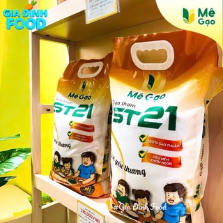 GẠO ST25/ST21 Thuần 100% Túi 5kg – Thương Hiệu MÊ GẠO - Ngon Dẻo Mềmmmm