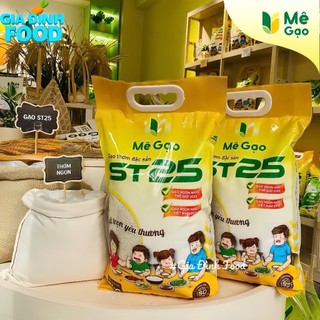 GẠO ST25/ST21 Thuần 100% Túi 5kg – Thương Hiệu MÊ GẠO - Ngon Dẻo Mềmmmm