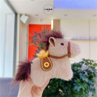 Móc Khóa Tiểu Mã Cute LINDO, Móc Khóa Treo Cặp, Balo, Quà Tặng May Mắn Cho Năm Mới