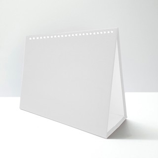 Chân Đế Lịch (Khổ A5) Để Bàn Chữ A Ngang Chất Liệu Giấy Giả Da, Ánh Kim, Carton Cứng Cáp