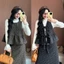 Áo Yếm Hoa Nhí Mặc 2 Kiểu Cột Nơ Dáng Xòe – Phong Cách Vintage Hàn Quốc dành cho Nữ (lẻ yếm)