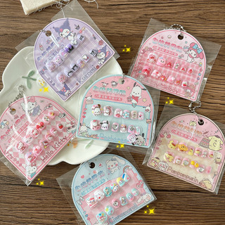 Set Móng Tay Giả Kuromi - Kitty - Cinnamoroll In 3D Siêu Dễ Thương, Bám Chắc - Phụ Kiện Thời Trang Đáng Yêu