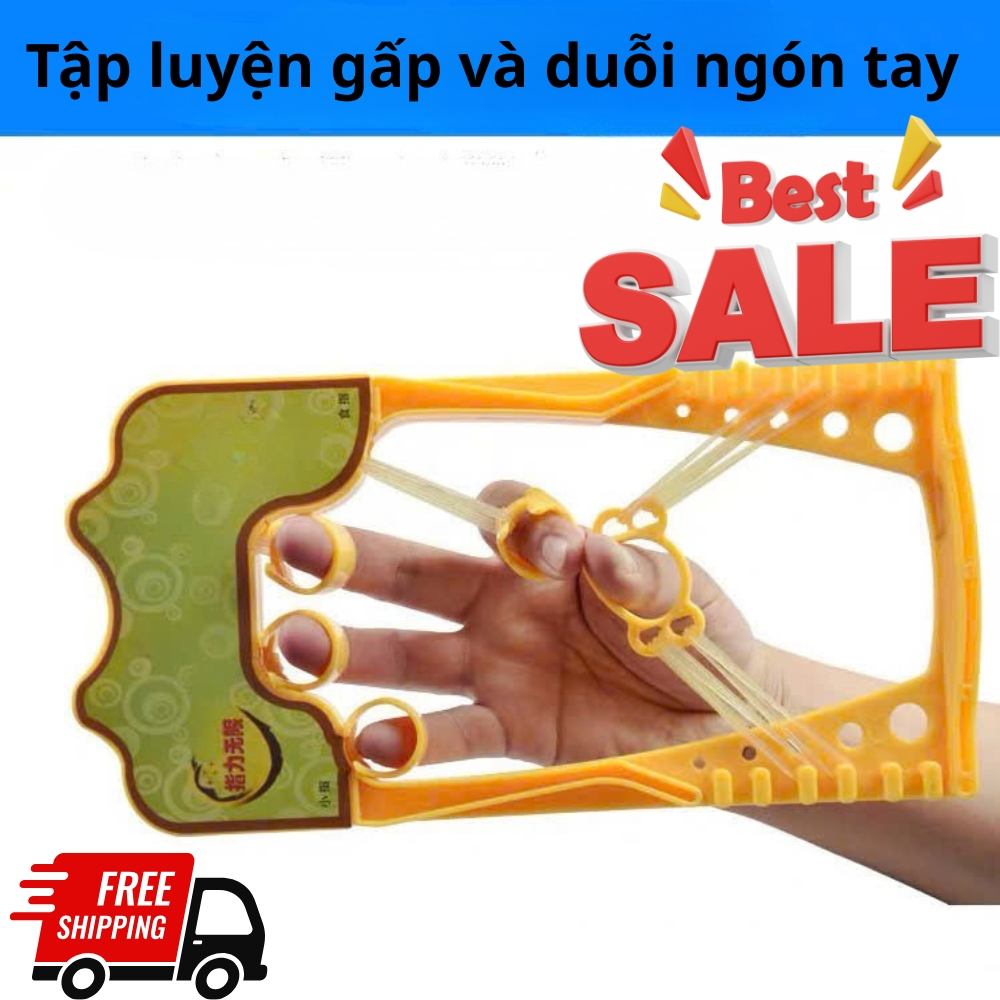 Dụng Cụ Tập Lực Ngón Tay & Cổ Tay, Tăng Sức Bám, Dẻo Dai, Phục Hồi Tay