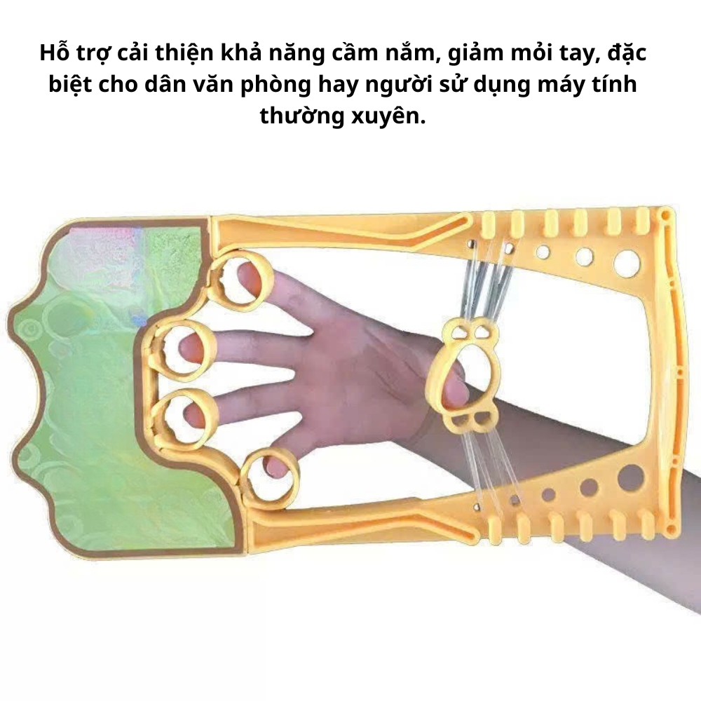 Dụng Cụ Tập Lực Ngón Tay & Cổ Tay, Tăng Sức Bám, Dẻo Dai, Phục Hồi Tay