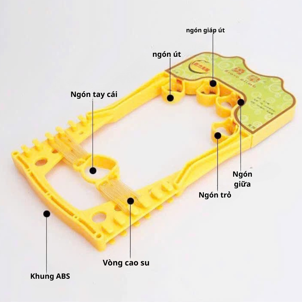 Dụng Cụ Tập Lực Ngón Tay & Cổ Tay, Tăng Sức Bám, Dẻo Dai, Phục Hồi Tay