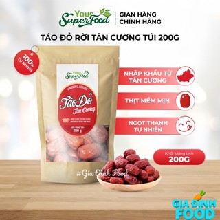 HẠT Chia Đen Organic/ Nho Khô/ Táo Đỏ Tân Cương chín sấy khô/ Hạt Macca Tách Vỏ Đến từ Your Superfoodđ