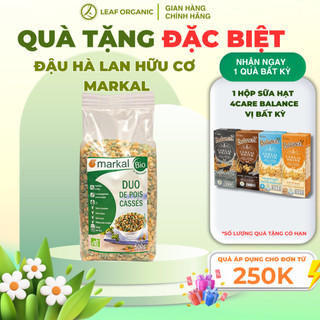 [MUA 5 TẶNG 1] Đậu Hà Lan hữu cơ Markal (xanh & vàng) 500g