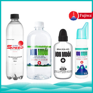 Combo 4 món bảo vệ sức khoẻ, chống dịch Fujiwa - Ngăn ngừa vi khuẩn xăm nhập đường hô hấp và vòm họng