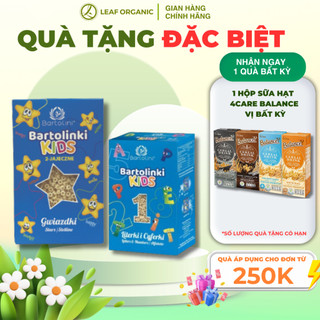 Mì nui hình ngôi sao và nui hình chữ cái, số cho bé Bartolini 250g