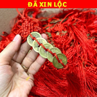 Dây Đồng Xu Ngũ Đế, Dây Đồng Xu Phong Thuỷ Hút Tài Lộc May Mắn