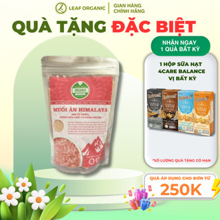 Muối hồng Himalaya hạt nhuyễn (0.6mm) và hạt vừa (1mm-3mm) TBT Organic Food
