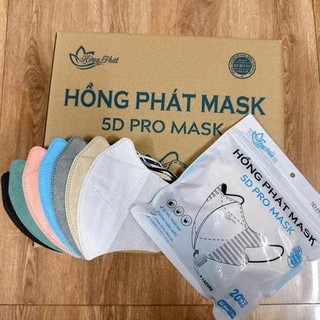 SET 100 CÁI KHẨU TRANG 5D HỒNG PHÁT ĐỦ MÀU