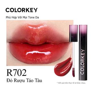 Son tint COLORKEY Airy Lip Gloss Mirror hiệu ứng căng bóng như gương chính hãng - Bebeau