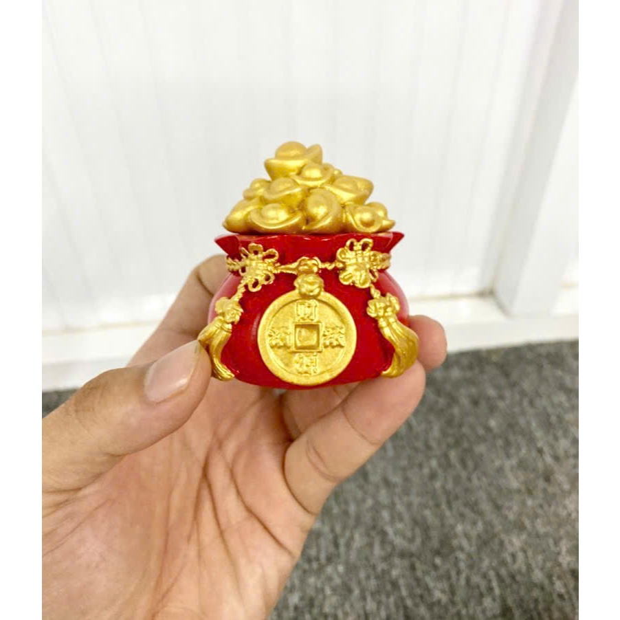 Hũ Vàng Thần Tài, Hũ Đựng Muối Gạo Tài Lộc