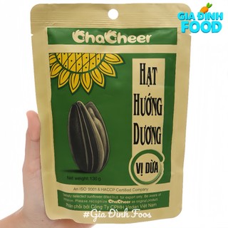[Date mới] HẠT hướng dương Chacheer vị dừa thơm 130g