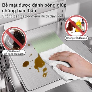 Kệ để xoong nồi inox Kệ Nhà Bếp đựng đồ Nó có thể chịu được trọng lượng 100kg Chiều cao có thể điều chỉnh