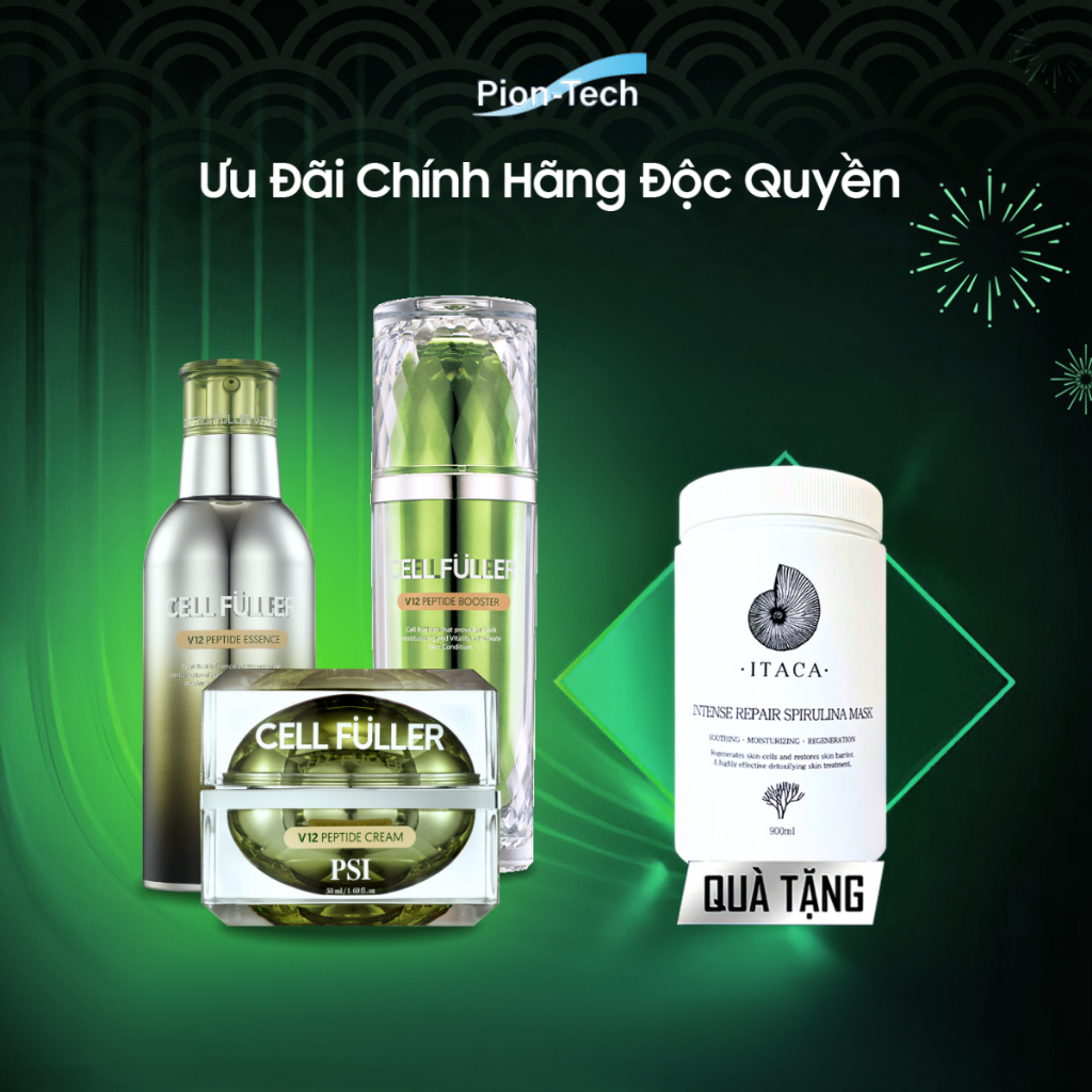パイオンテック　セルフューラーV12 PEPTIDE 3点セット CELL FULLER V12 PEPTIDE BOOSTER + ESSENCE + CREAM SET
